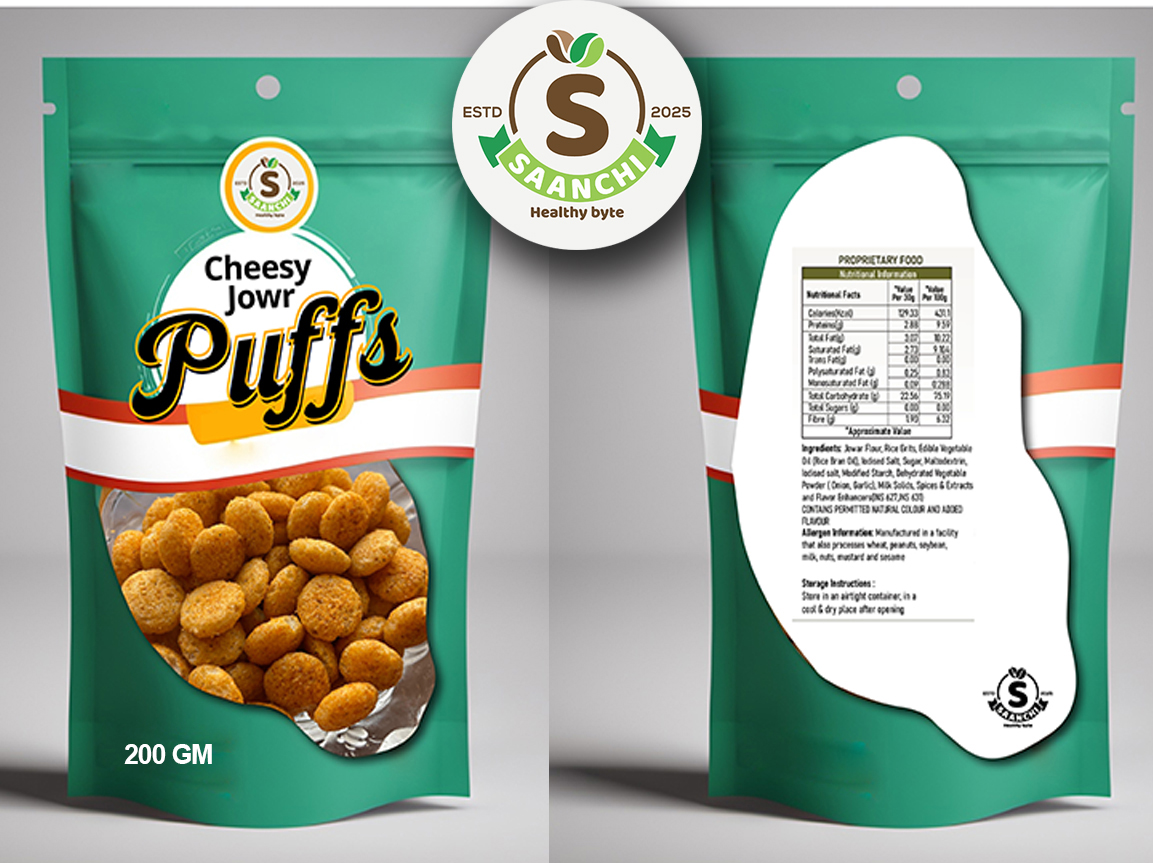 Cheesy Jowar Puffs - Image 2